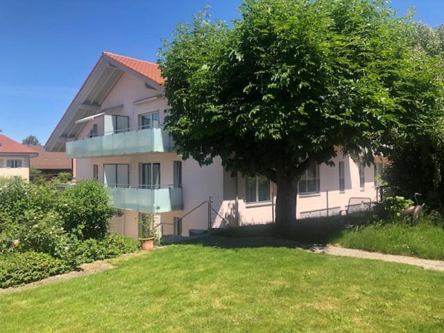 Hotel Hippel Krone Kerzers Exterior foto